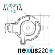Evolution Aqua Nexus 220+ Pond Filter