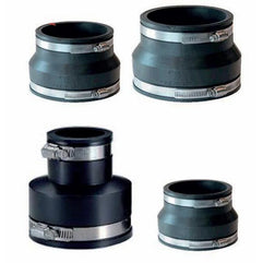Flexible Reducing Connector with clips (Various Sizes)