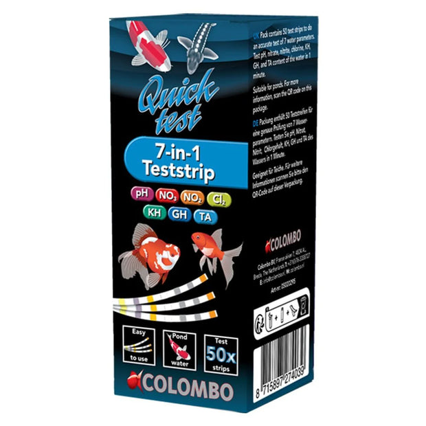 Colombo Quick Test 7 In 1 Test Strips - Pack of 50