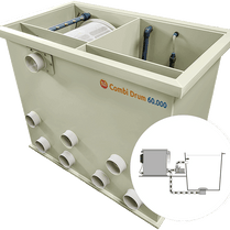 Koi Pro Combi Drum 60000 Gravity Fed