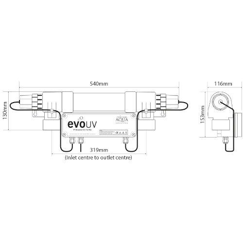 Evolution Aqua Evo 15W UV