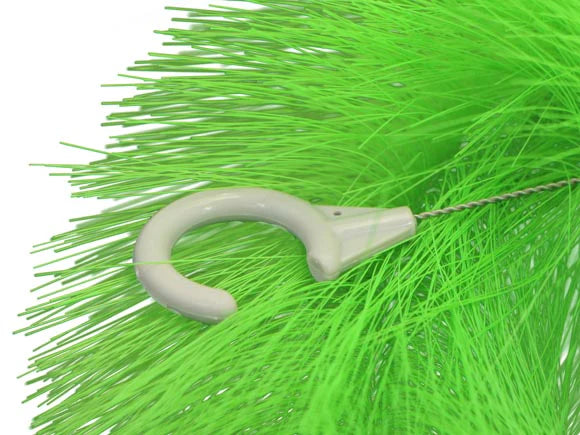 Mountain Tree Spawning Brush for Breeding Double End Loops: Diameter - 15 X 100CM, 2PCS