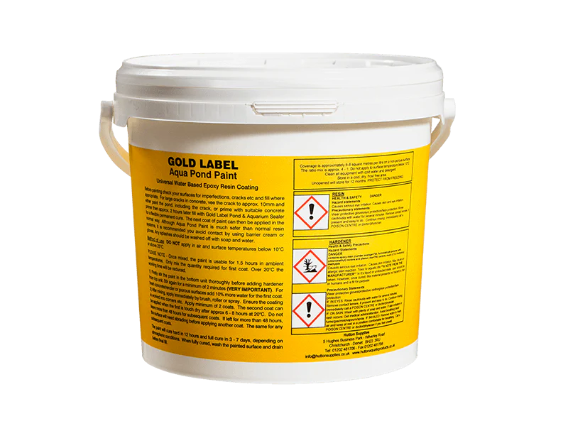 Gold Label Pond Paint Black