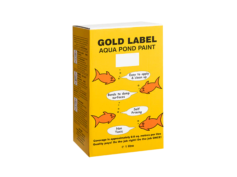 Gold Label Pond Paint Black