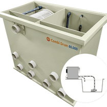 Koi Pro Combi Drum 60000 Pump Fed